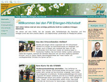 Tablet Screenshot of fw-erh.de